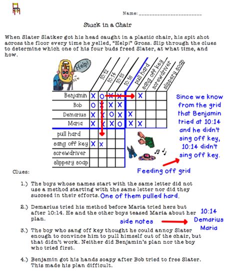 Catch My Words: How to Solve Logic Puzzles