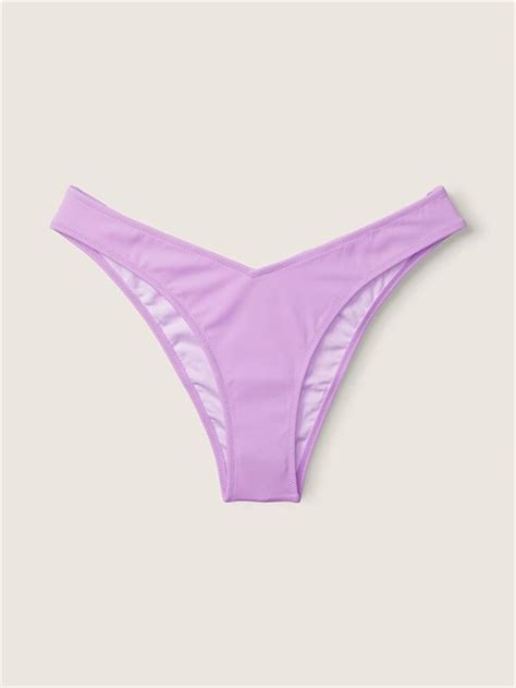 V Model Mini Bikini Altı Siyah Tropik Çiçekli VS26489780 Victoria s