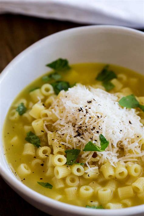 Pasta with Chicken Broth, Butter and Parmesan - Sprinkles and Sprouts