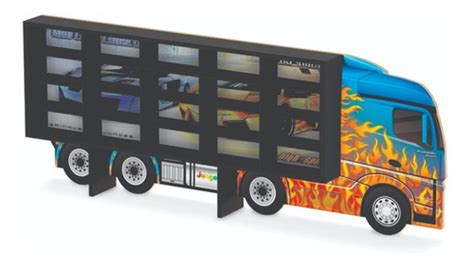 Estante Painel Madeira Para Carrinhos Hot Wheels Junges Parcelamento Sem Juros