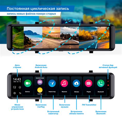 TrendVision aMirror 15 Android UNIVERSE | Видеорегистраторы TrendVision