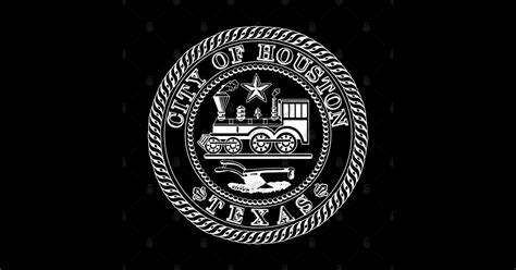 Houston Seal Houston Sticker Teepublic