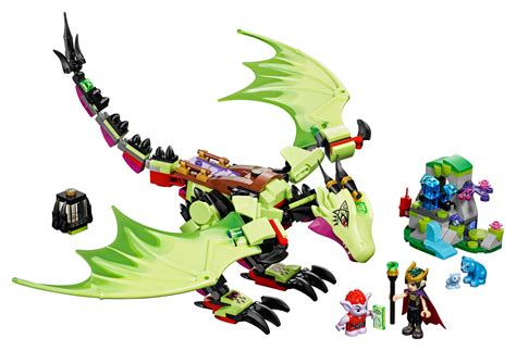 LEGO Elves The Goblin King's Evil Dragon 41183 Building Kit (339 Pieces ...