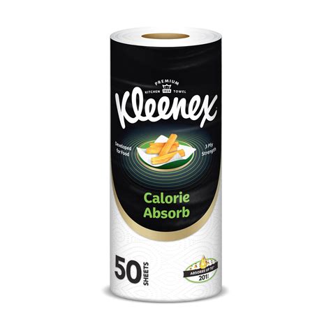 Buy Kleenex Viva Calorie Absorb 3 Ply 50 pcs Online in Bahrain ...