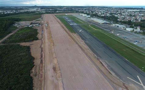 Segunda pista de aeroporto no Rio de Janeiro está 50 pronta