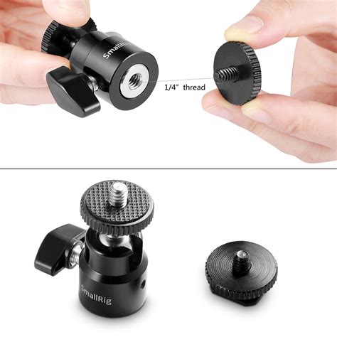 SmallRig 2pcs Camera Hot Shoe Mount 1 4 Screw For Canon Nikon Olympus 2059 EBay