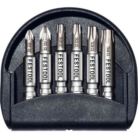 Набор бит удлиненных CENTRO Bit-Set 1 (6 шт; 50 мм) FESTOOL 205087 ...
