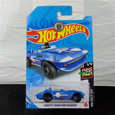Hot Wheels Corvette Grand Sport Roadster Shopee Malaysia