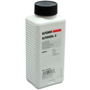 Ilford Ilfosol 3 Film Developer 500ml - Bristol Cameras