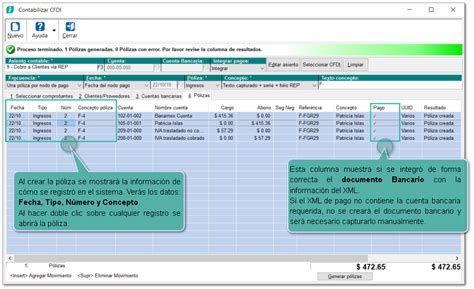 Cómo contabilizar un REP