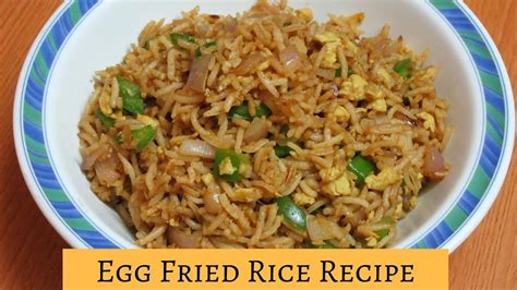 Easy Egg Fried Rice Recipe Restaurant Style Egg Fried Rice Indo