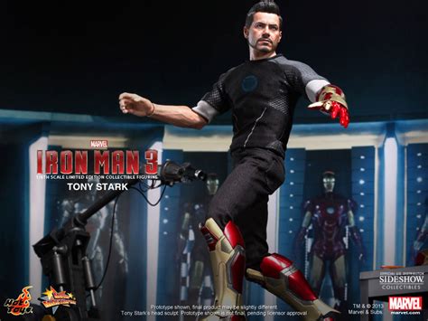 Figura Tony Stark Iron Man Hot Toys