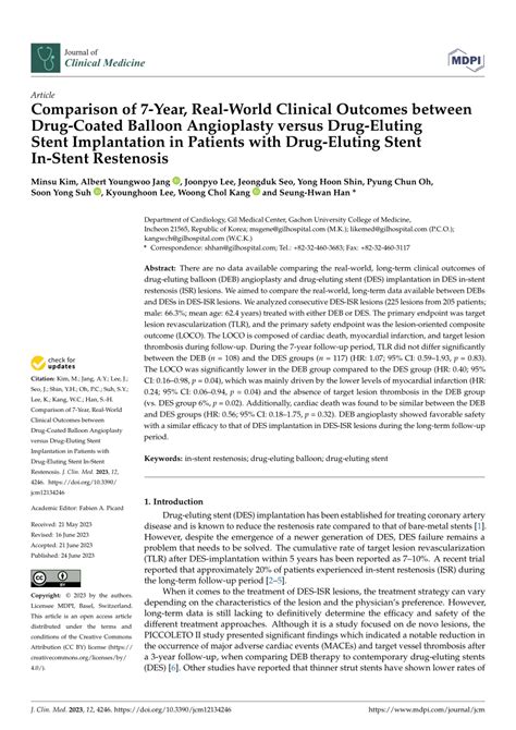 PDF Comparison Of 7 Year Real World Clinical Outcomes Between Drug