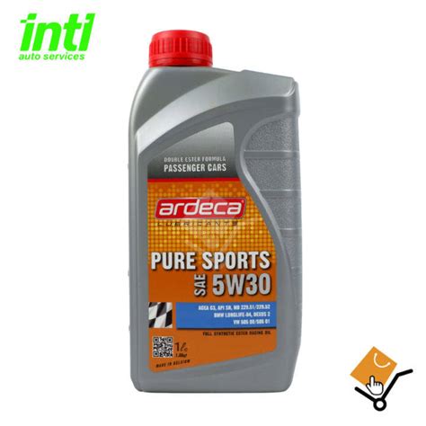 Ardeca 5w30 Automotive Fully Synthetic Sports Motor Oil 1L | Lazada PH