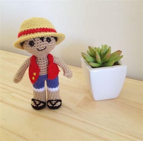 Monkey D Luffy Amigurumi Pattern By 53stitches Amigurumi Pattern