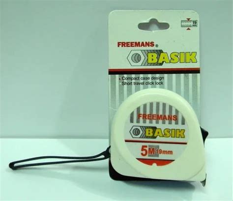 FREEMANS Steel Freemas Masuring Tape 5MTR Basik For Measurement At Rs