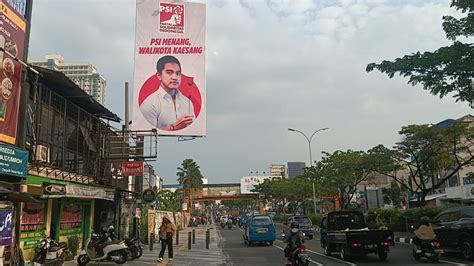 Foto Psi Promosikan Kaesang Jadi Bakal Cawalkot Depok Dari Gang Sempit