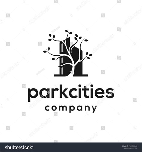 Vektor Stok Park Ciry Logo Design Vector (Tanpa Royalti) 1541696402