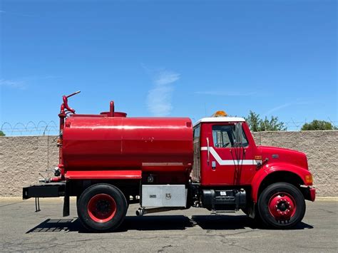 2001 International 4900 Water Tender Fire Truck 46925 Miles For Sale