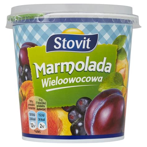 Stovit Marmolada Wieloowocowa G Zakupy Online Z Dostaw Do Domu