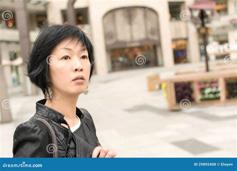 Asian Mature Woman Stock Photo Image Of Portrait Taipei