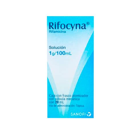 Rifocyna Cutaneo Spray 20ml Farmacias PuntoMX Queretaro