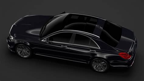 Mercedes Benz S Bluetec Hybrid W D Model By Creator D