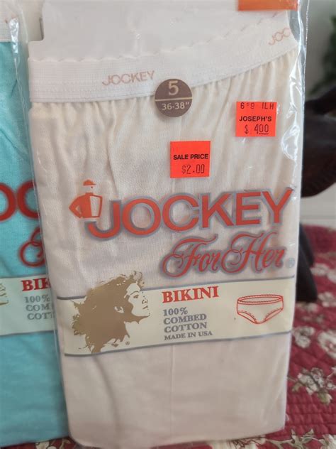 Jockey For Her Vintage Bikini Size Cotton Gem