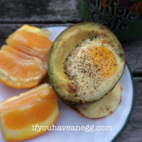 Baked Avocado Egg – 5 Weight Watchers Points Plus Value – If You Have