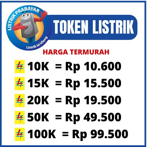 Jual Token Listrik Prabayar Promo Pln K K K K