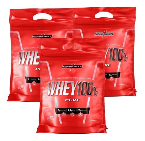 Super Whey Pure G Unidades Integral Medica Frete Gr Tis