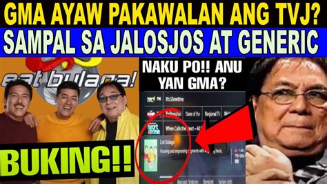 EAT BULAGA NAKU PO DISPERADO NA POSTER NG TVJ AYAW BITAWAN NG GMA FALSE