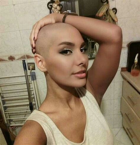 Pin On Bald Girl