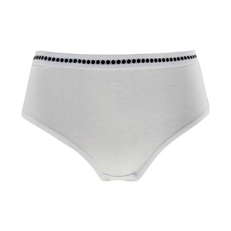 Figi damskie o kroju bikini z gumką w grochy 13364963371 Allegro pl