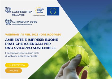 Ciclo Di Webinar Regionali Sulla Sostenibilit Ambiente E