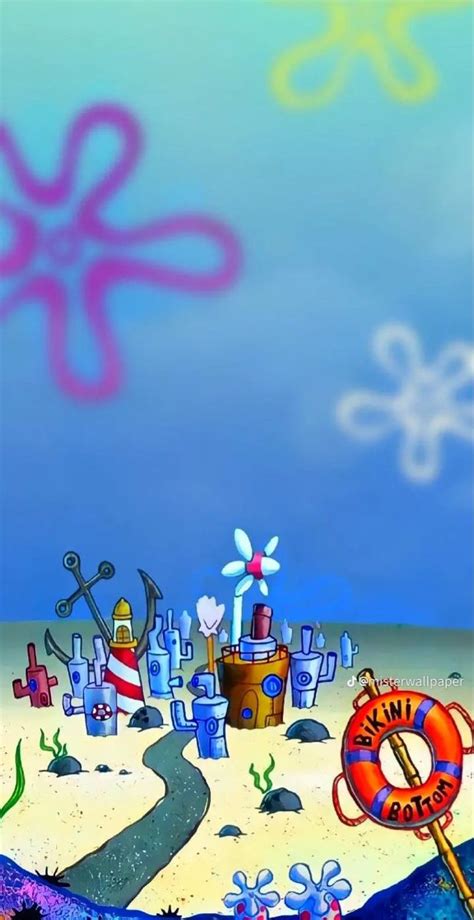 Bikini Bottom Wallpaper In Spongebob Wallpaper Spongebob Wallpaper