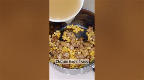 Chicken Corn Soup Youtube