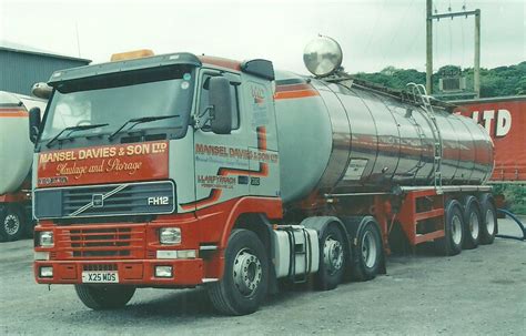 X25MDS Mansel Davies Volvo FH12 380 6x2 And Milk Tank In L Flickr