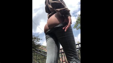 Teen Latina Pull Down Yogapants To Show Her Tight Ass Pornhub