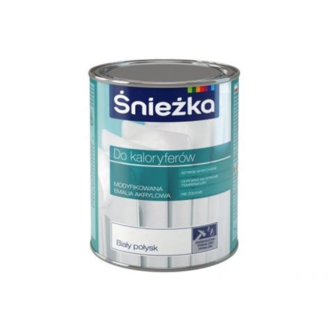 Краска для радиаторов белая SNIEZKA