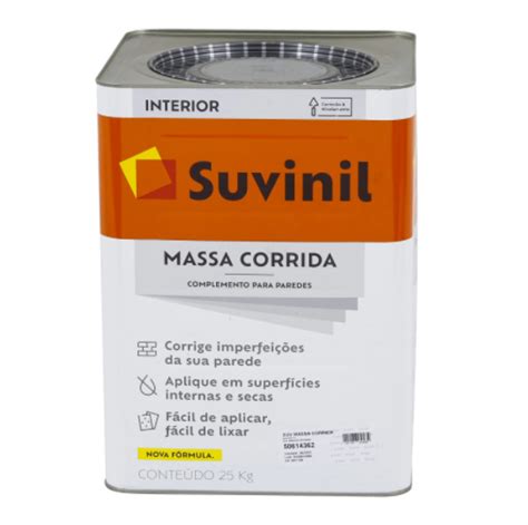 Massa Corrida Pva Kgs Suvinil Bandini Lar E Constru O De