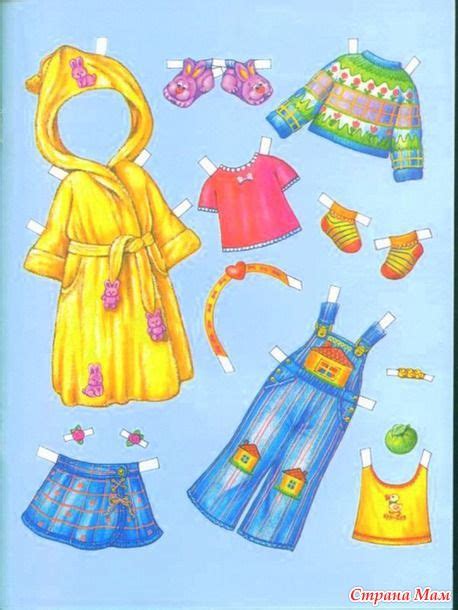 Кукла Ляля 2 года - Бумажные куклы и животные - Страна Мам | Muñecas de ...