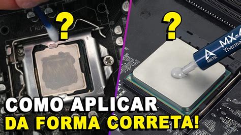 Pasta Termica No Processador - Como APLICAR PASTA TÉRMICA No Processador? 🖥️Como Trocar A PASTA ...