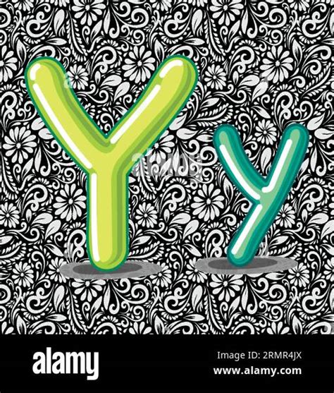 Alphabet Letter Y, Alphabet Letter Design, Alphabet Letter illustration