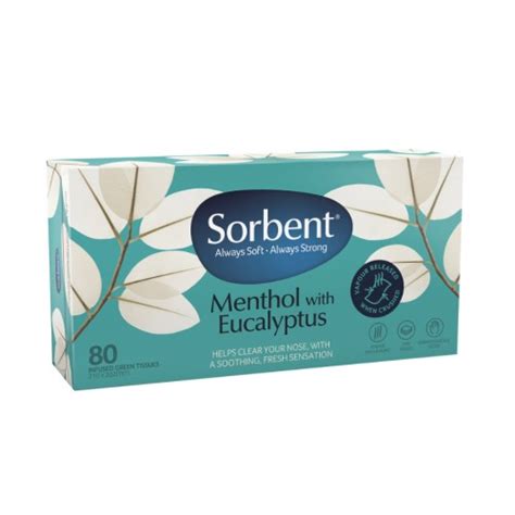 Sorbent Tissues Menthol With Eucalyptus Reviews Black Box
