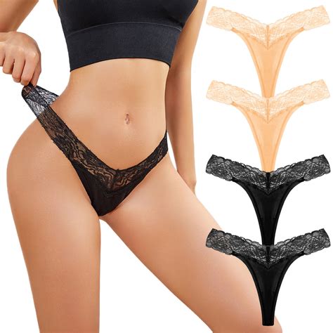 Womans Underwear Under Lace Panties Panties Bikini Solid Briefs