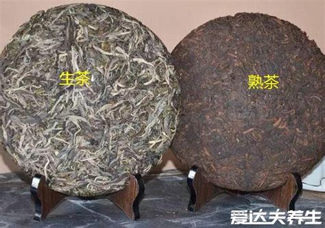 普洱生茶和熟茶的区别，制作工艺外观气味茶汤颜色口感滋味 — 爱达夫养生