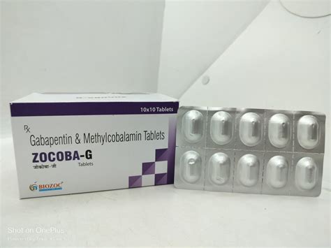 Gabapentin Methylcobalamin Tablets At Rs Box Twin Gm In Sas