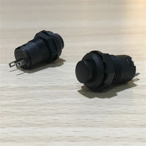 Jual SWITCH PUSH BUTTON SAKLAR ON 2 PIN BULAT 3A 125V 1.5A 250V DS-427 ...
