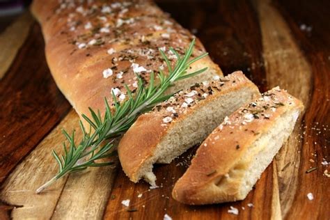 Rosemary Sea Salt Italian Bread - Recipe Girl